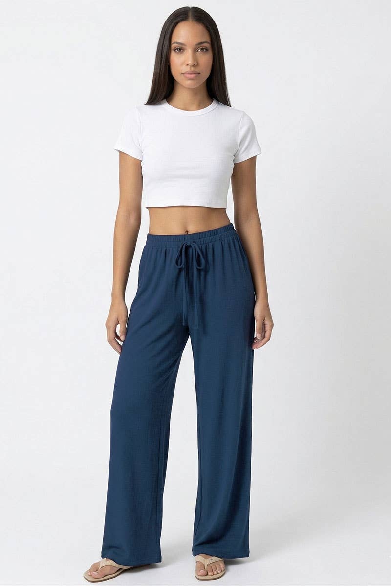 The Indigo Wide-Leg Pant