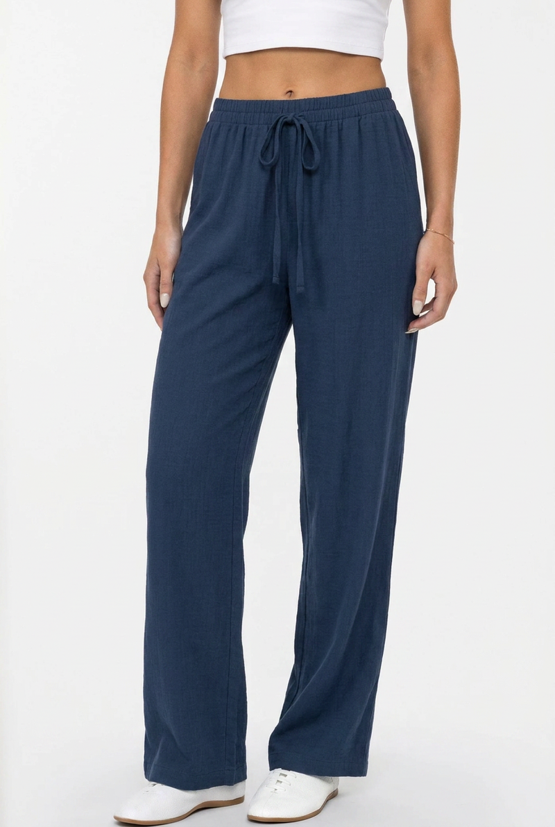 The Indigo Wide-Leg Pant