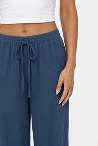 The Indigo Wide-Leg Pant