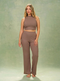 The Moka Ribbed Set
