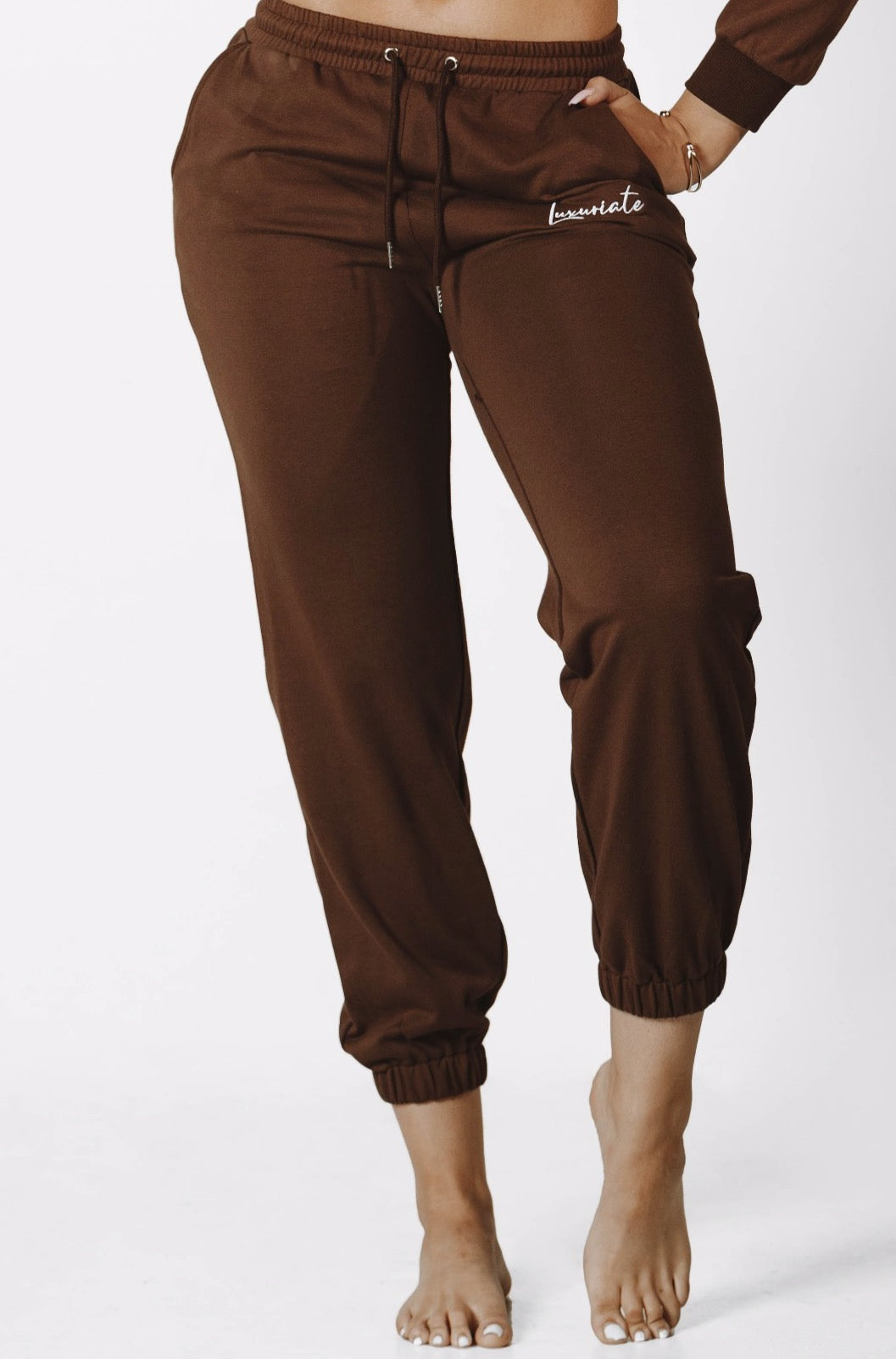 Chocolate LUX Joggers