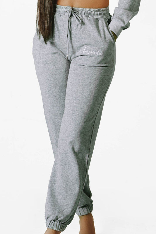 Grey LUX Joggers