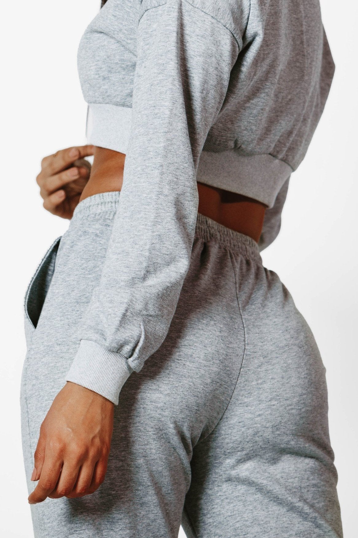 Grey LUX Joggers