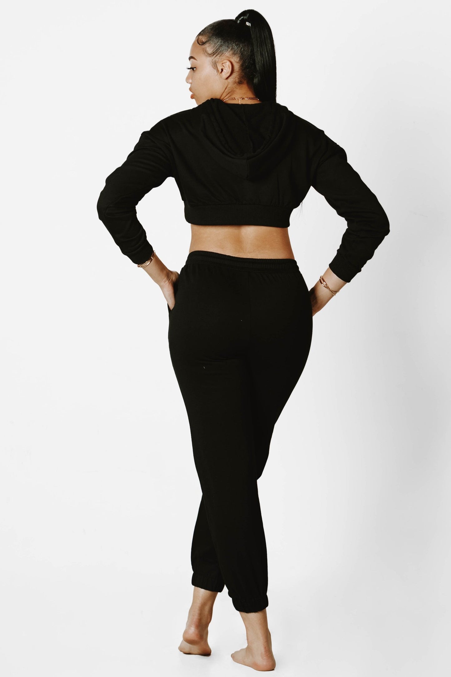 Black LUX Joggers