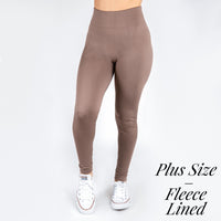 The Plus Size Fleece Lined Leggings