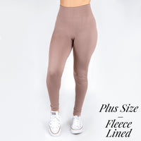 The Plus Size Fleece Lined Leggings