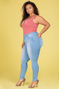 The Sculpt Luxe High-Rise Skinny Jean