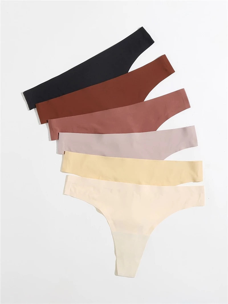 The Seamless Essentials Thong Bundle - 6-Pack