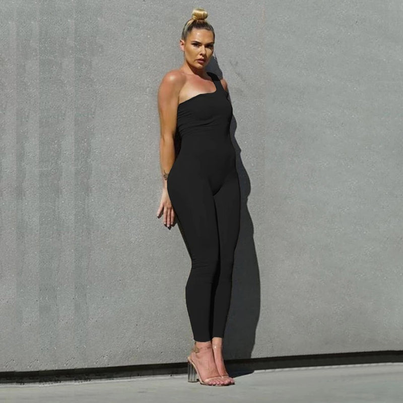 The One Shoulder Jumpsuit