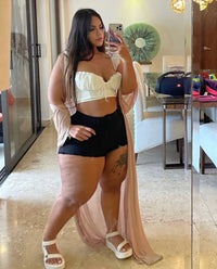 The Elan Off-Shoulder Corset Top