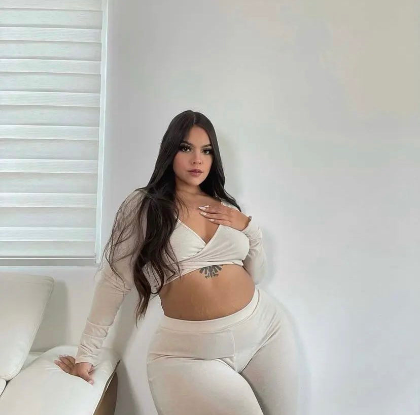 In The Nude Pant Set