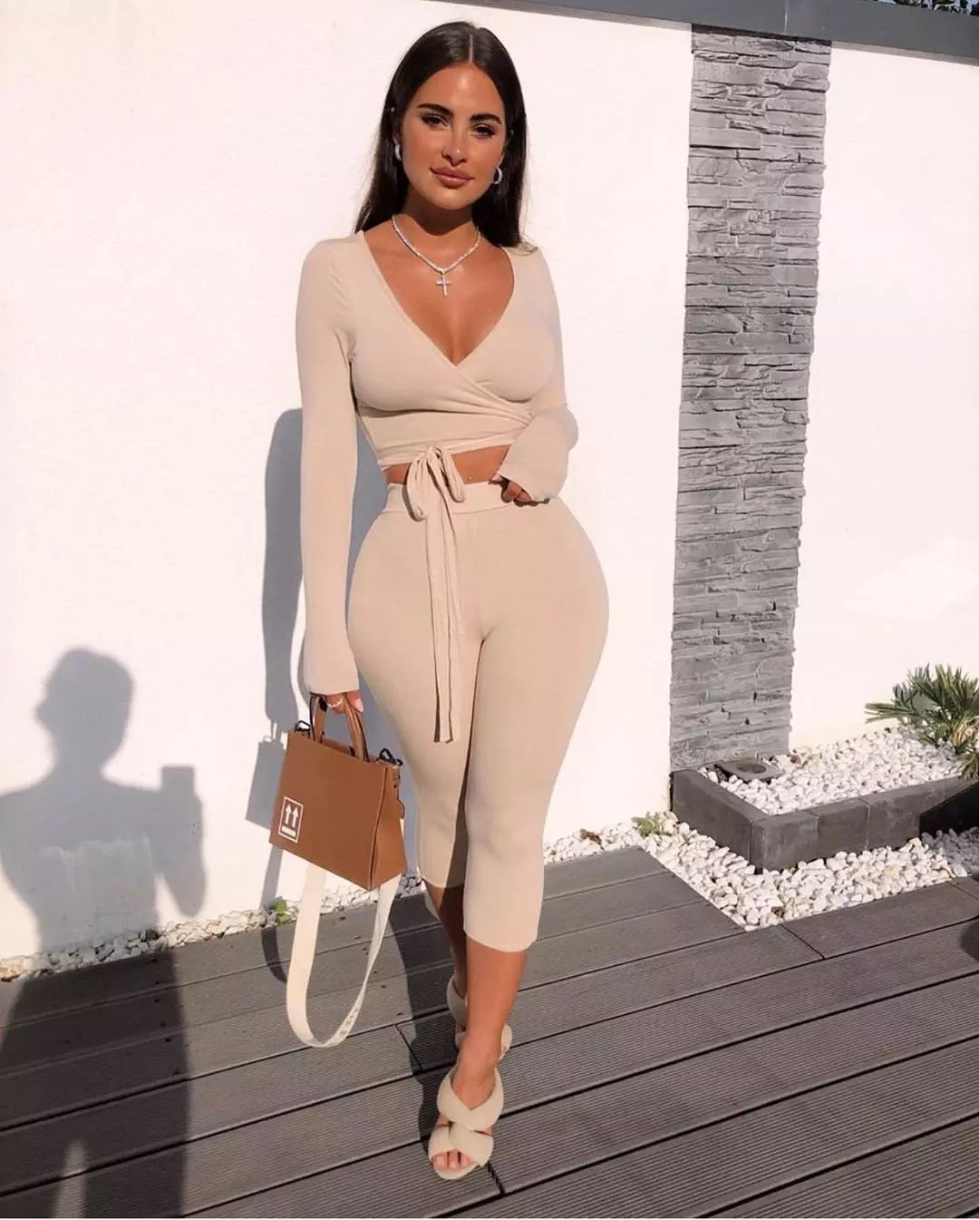 In The Nude Pant Set